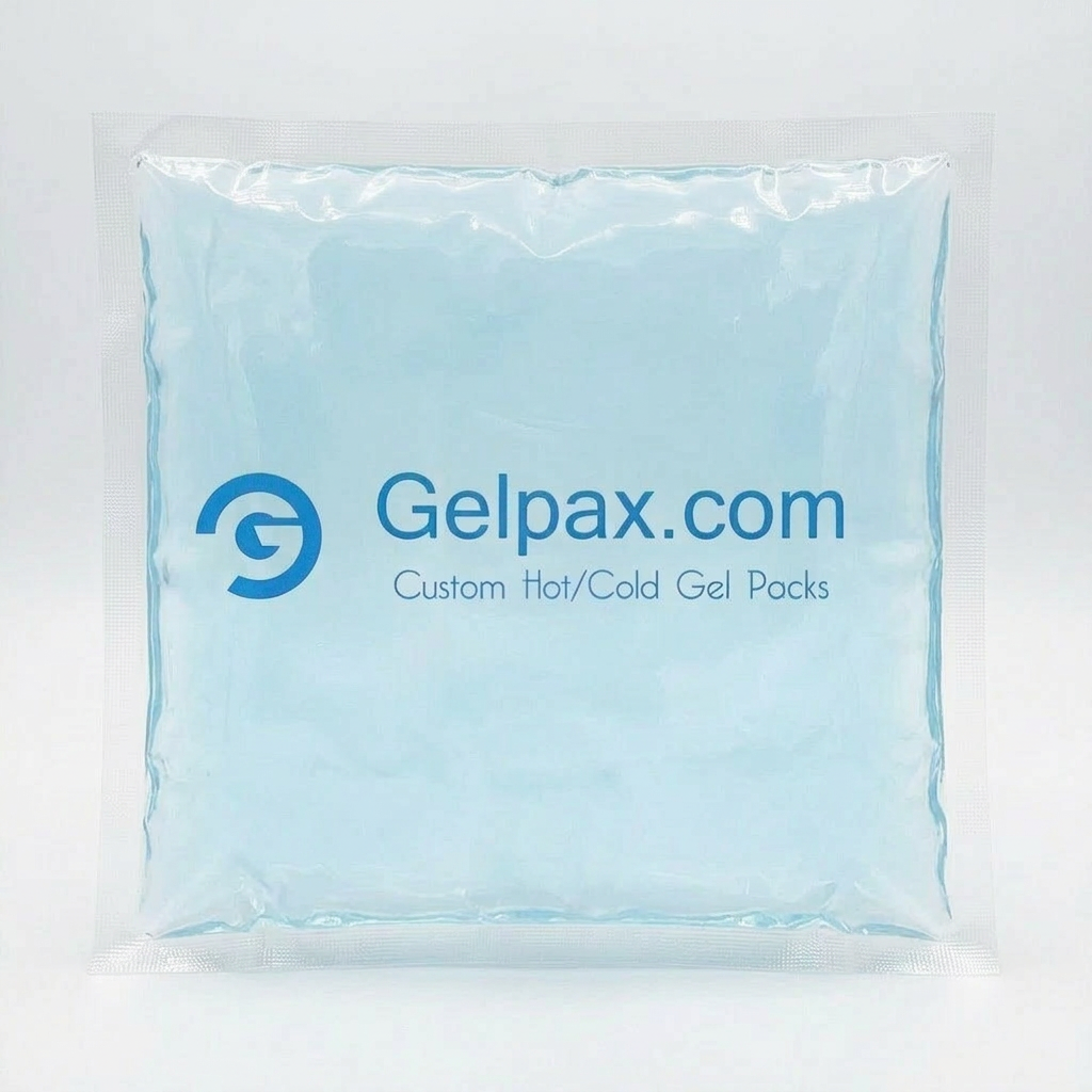 3x3" Injection Ice Pack with custom logo printing